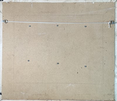 Lot 46 - Bryan INGHAM (1936-1997) Oil and Gesso on...