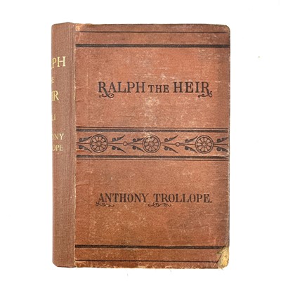 Lot 38 - ANTHONY TROLLOPE. 'Ralph the Heir,' first...