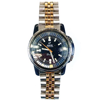 Lot 382 - An Enicar Sherpa OPS automatic gentleman's...