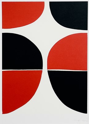 Lot 3 - Terry FROST (1915-2003) June, Red and Black...