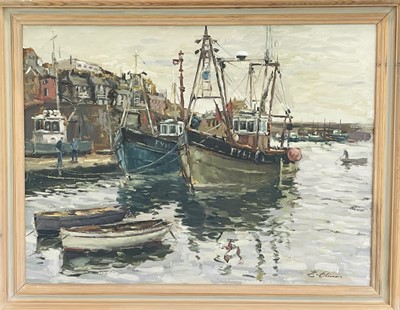 Lot 244 - Ernest OLIVER (XX-XXI) 'Mevagissey Trawlers'...