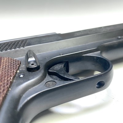 Lot 24 - A Weihrauch HW45 .22 air pistol, serial number...