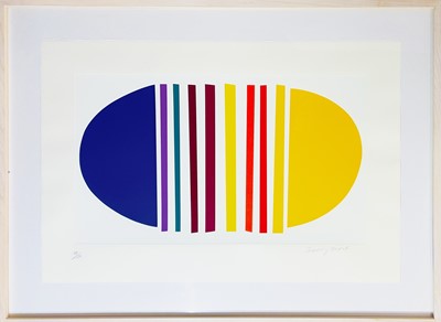 Lot 7 - Sir Terry FROST (1915-2003) Blue and Lemon...