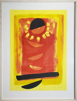 Lot 391 - Sir Terry FROST (1915-2003) Red, Yellow and...