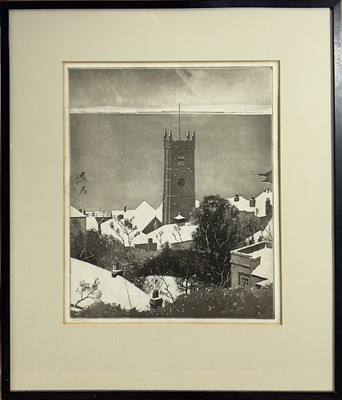 Lot 92 - Alfred HARTLEY (1855-1933) 'St Ives, Winter'...