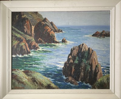 Lot 5 - George TURLAND GOOSEY (1877-1947) 'The Coast...