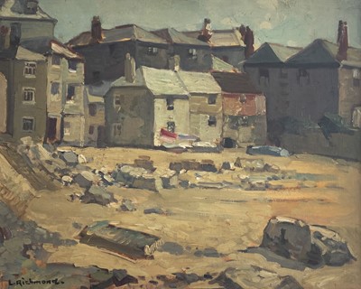 Lot 369 - Leonard RICHMOND (1889-1965) 'St Ives' Oil on...