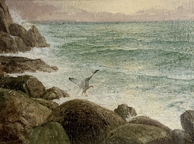 Lot 460 - Charles H. THOMPSON (1870-1946) Gull on the...