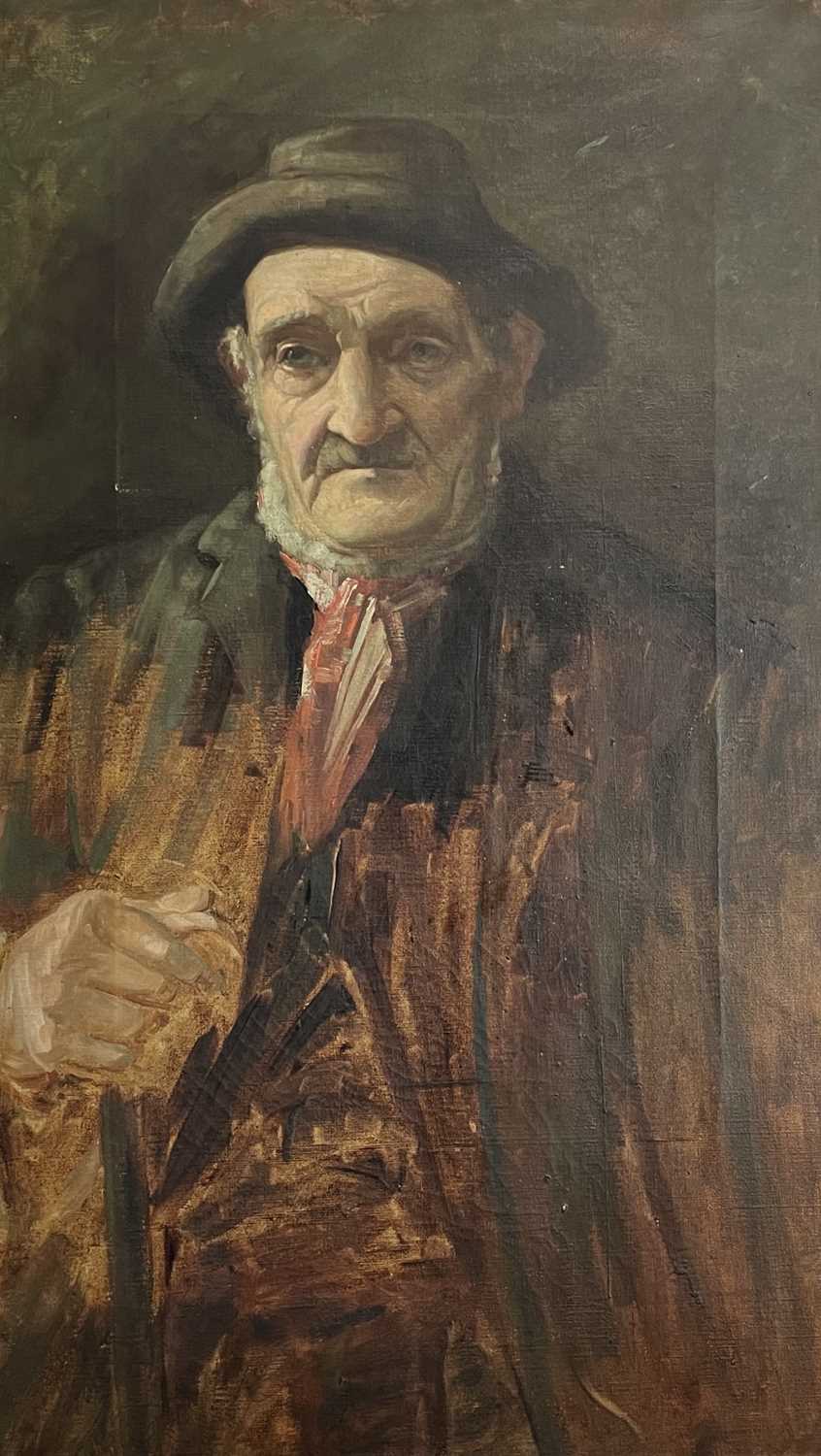 Lot 443 - Edwin HARRIS (1855 - 1906) Portrait Oil on...