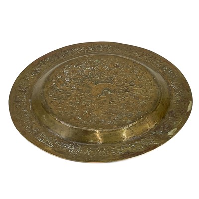 Lot 102 - A set of six Ottoman brass zarf cups.