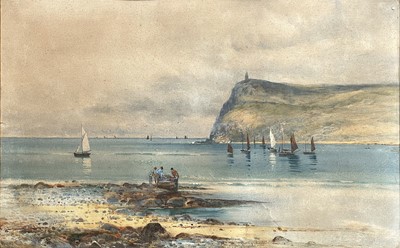 Lot 1425 - Albert Ernest MARKES (1865-1901) Bradda Head,...