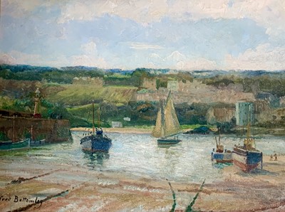 Lot 447 - Frederic BOTTOMLEY (1883-1960) The Harbour, St...