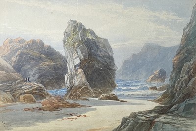 Lot 386 - Thomas HART (1830-1916) Lion Rock Watercolour...