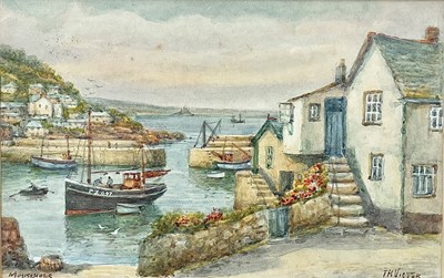 Lot 1429 - Thomas Herbert VICTOR (1894-1980) Mousehole...