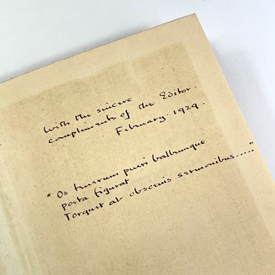 Lot 1170 - HOGARTH LIVING POETS SERIES. 'Cambridge Poets,'...