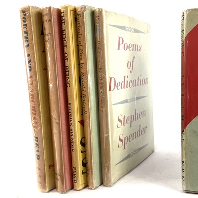 Lot 1180 - LOUIS MACNEICE. 'The Earth Compels,' first...