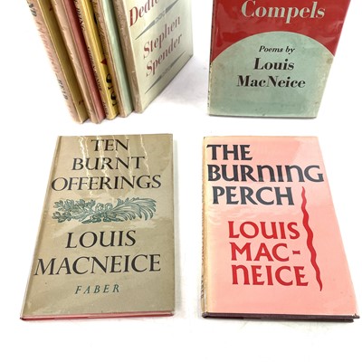 Lot 1180 - LOUIS MACNEICE. 'The Earth Compels,' first...