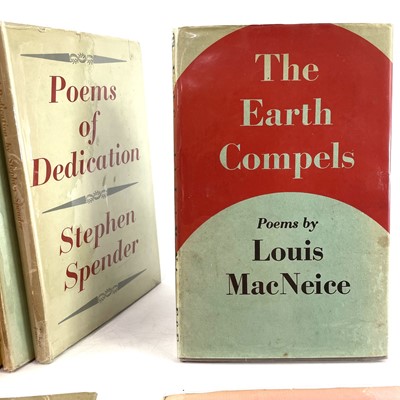 Lot 1180 - LOUIS MACNEICE. 'The Earth Compels,' first...