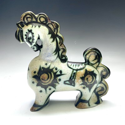 Lot 819 - A Newlyn Celtic Pottery horse in the...