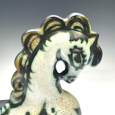 Lot 819 - A Newlyn Celtic Pottery horse in the...