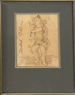 Lot 669 - Jankel ADLER (1895-1949) Girl Ink and...
