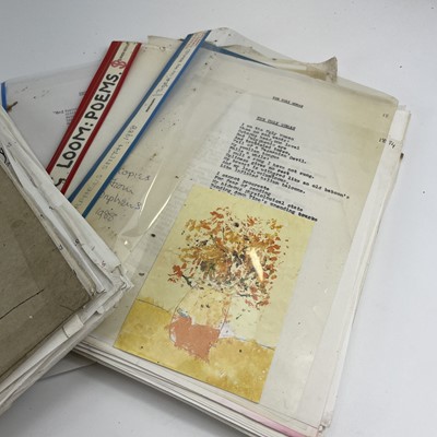 Lot 350 - Sven BERLIN (1911-1999) A selection of poetry...