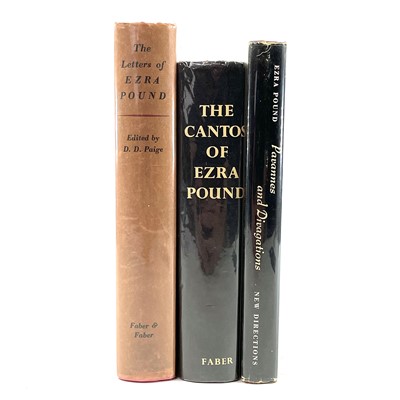 Lot 1185 - EZRA POUND. 'The Cantos of Ezra Pound,' first...