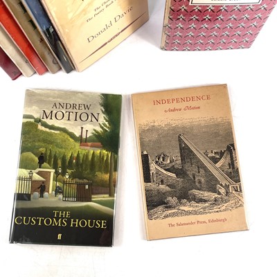 Lot 1181 - ANDREW MOTION. 'Independence,' first edition,...