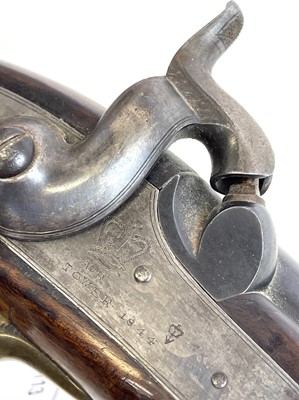 Lot 113 - A Yeomanry percussion cavalry carbine, 1844,...