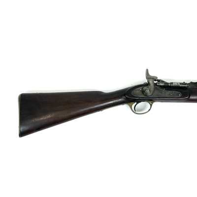 Lot 117 - A Victorian Snider Enfield three band...