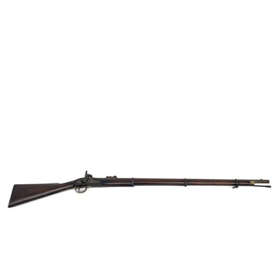 Lot 118 - An Enfield three band percussion rifle for The...