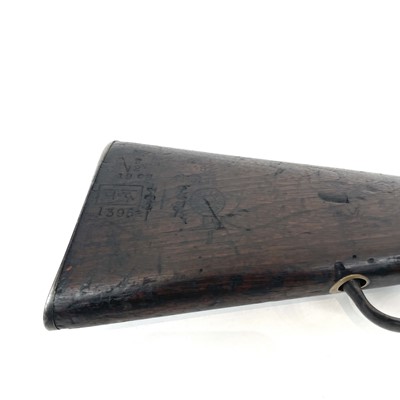 Lot 119 - An Enfield Martini Henry Mark IV long lever...
