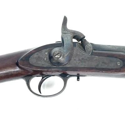 Lot 122 - A Victorian Enfield two band Percussion musket,...