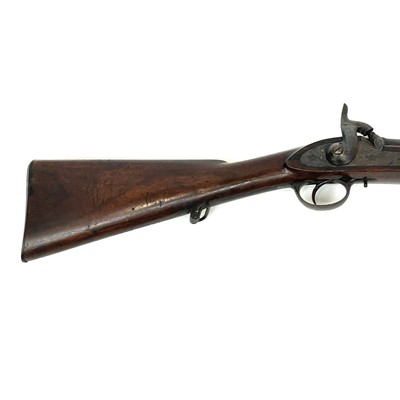 Lot 122 - A Victorian Enfield two band Percussion musket,...