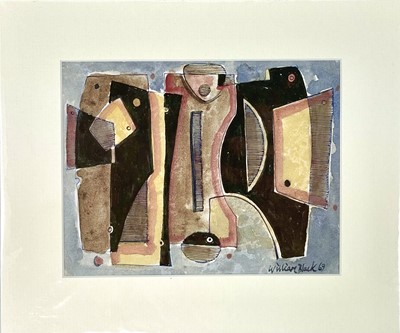 Lot 15 - William BLACK (XX) Untitled Ink and wash...