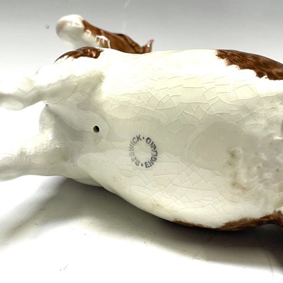 Lot 840 - A Beswick pottery Skewbald gloss pinto pony...
