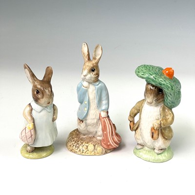 Lot 986 - Royal Albert Beatrix Potter figures including...