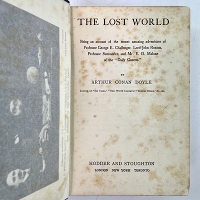 Lot 72 - Sir ARTHUR CONAN DOYLE. 'The Lost World,'...