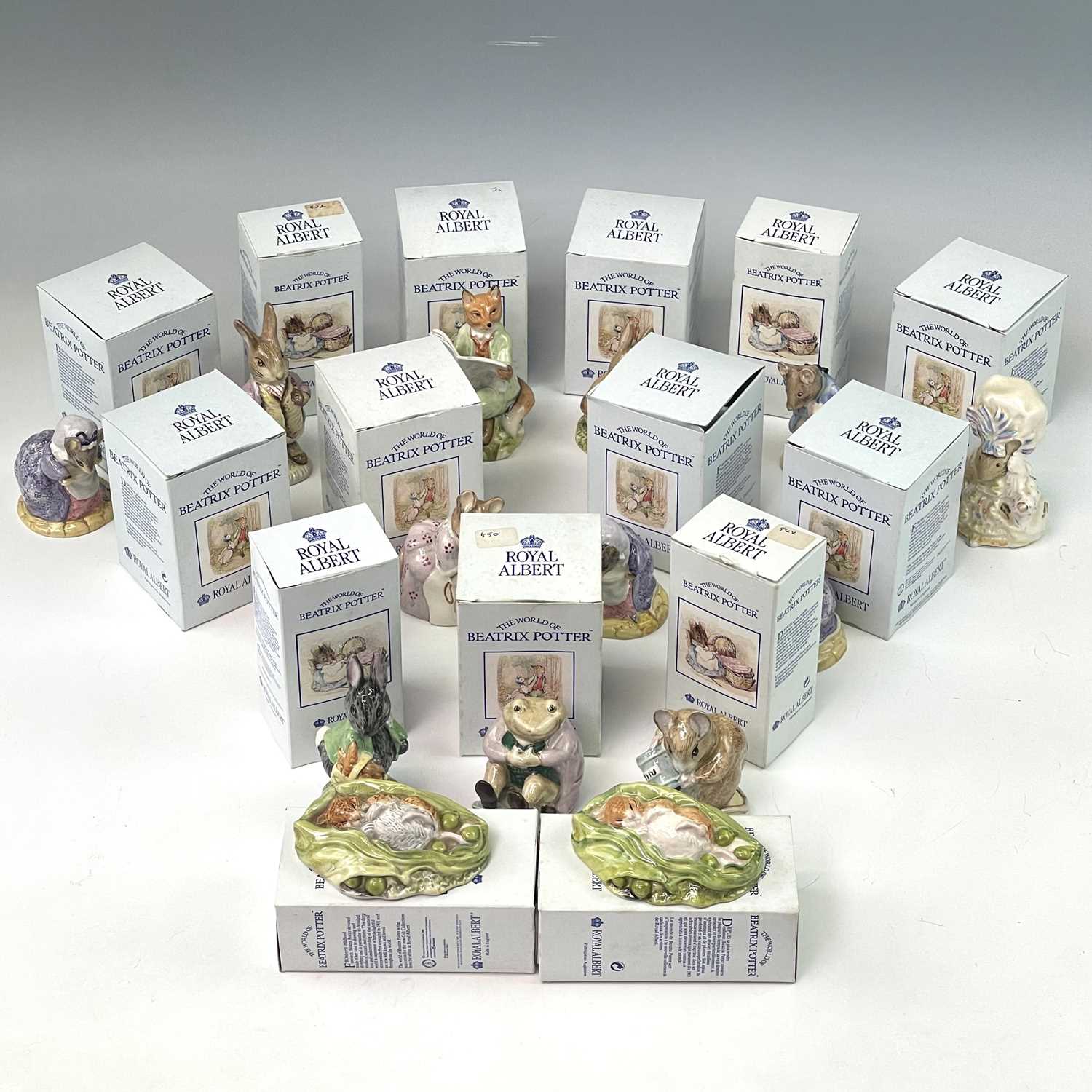 Lot 987 - Royal Albert Beatrix Potter figures including...