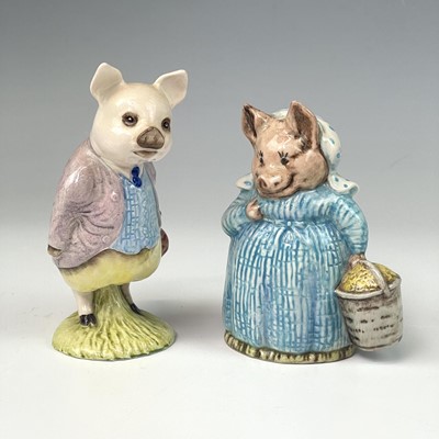 Lot 988 - Royal Albert Beatrix Potter figures including...