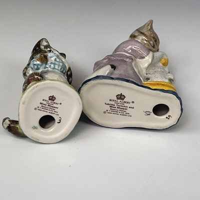 Lot 988 - Royal Albert Beatrix Potter figures including...