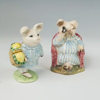 Lot 989 - Royal Albert Beatrix Potter figures including...