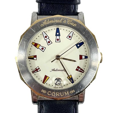 Lot 335 - A Corum Admiral's Cup 18ct bi-colour automatic gentleman's wristwatch.