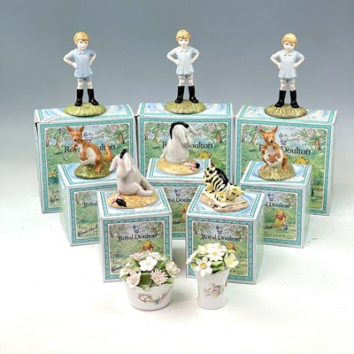 Lot 992 - Royal Doulton The Winnie-the Pooh figures...