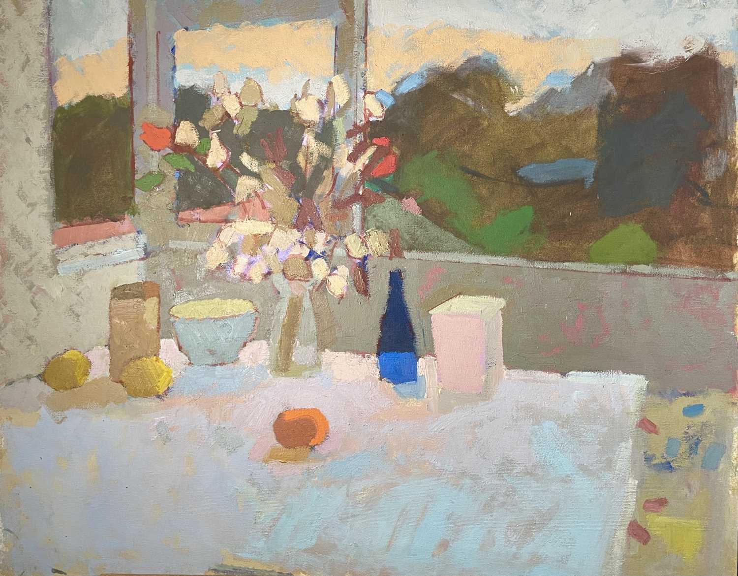 Lot 416 - Stanley DOBBIN (1932-2021) The Kitchen Table...