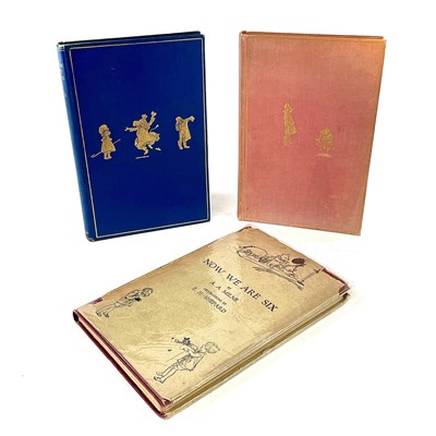 Lot 85 - A. A. MILNE. 'When We Are Six,' first edition,...