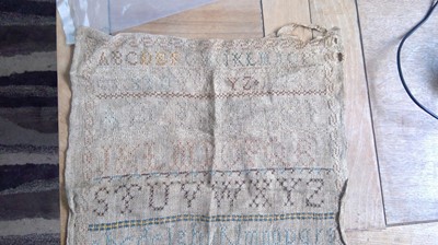 Lot 1612 - A late 18th/early 19th century stumpwork...
