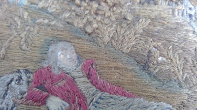 Lot 1612 - A late 18th/early 19th century stumpwork...