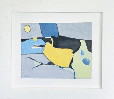 Lot 314 - Leon DAVIES (1947) Moonlight Night, The Quay...