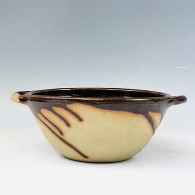Lot 1010 - A Scott Marshall, Boscean pottery twin handled...